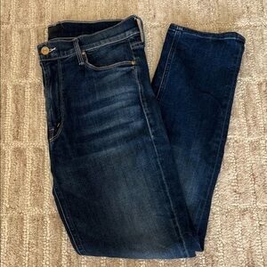 MOTHER Mid Rise Dazzler Ankle Jeans